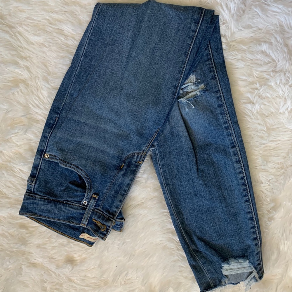Levi's Hi Rise Straight Jeans